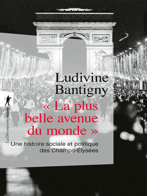 cover image of La plus belle avenue du monde